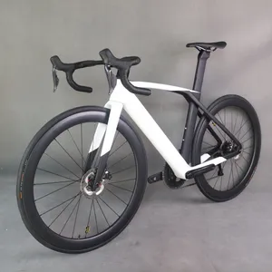 24-скоростной шоссейный велосипед с полным внутренним кабелем TT-X34 Ultegra Di2 Groupset Aero Complete велосипед с электронным переключением передач