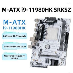 Motherboards Erying Gaming Pc Motherboard With Onboard Cpu Interposer Kit I9 11980Hk Srksz I9-11980Hk 2.6Ghz 8C16T Ddr4 Upgrade Vc Ihs Dhx48