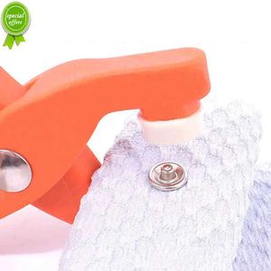 Новый инструмент для плотирования+50/100 Set Металлические кнопки шитья Полые сплошные сплошные кнопки пряжки для установки для установки одежды Diy Craft