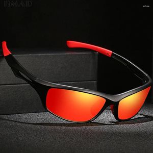 Солнцезащитные очки для спорта на открытом воздухе, велоспорта, мужские поляризационные роскошные дизайнерские винтажные ретро-модные мужские очки для вождения автомобиля, рыбалки, 2023