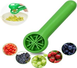 Cortador de uva cortador para crianças bebês ferramentas frutas vegetais tomate cereja cozinha cozinhar gadget sem sementes multifuncional dispe3712915