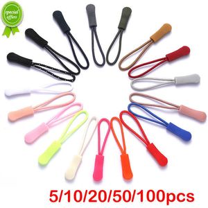 New New 5-100pcs Zipper Pull Puller End Fit Rope Tag Replacement Clip Broken Buckle Fixer Zip Cord Tab Travel Bag Suitcase Tent