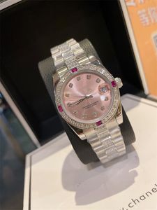 Новые роскошные женские часы, кварцевые часы на батарейке, три бусины с кольцом для сверления, гладкая поверхность 31 мм