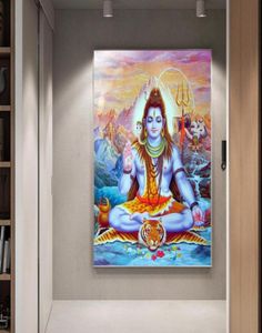 Картина на холсте, настенные постеры, принты, индуистский Бог, настенные художественные картины для гостиной, украшения детской комнаты, столовой, ресторана el Home 5015915