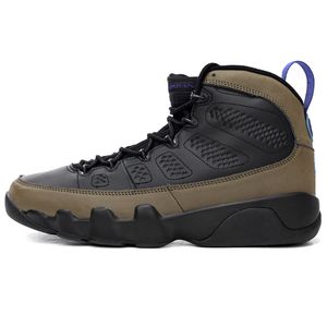 Баскетбольная обувь 9s Мужская Olive Concord Jumpman 9 Fire Чили Красный Черный Коричневый ярко-синий цвет морской волны Антрацит тренировочные спортивные кроссовки Air-express размер 13 с коробкой интернет-магазин