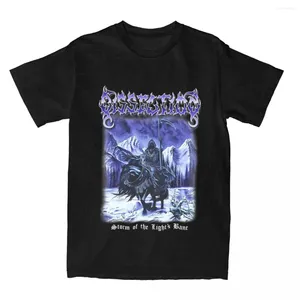 Erkek Tişörtleri Diseksiyon Bandı Black Vintage Metal Erkek Kadın Gömlek Işıkları Yenilik Pamuk Outu Büyük Boyut Tshirt