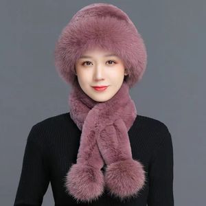 Kadın Tasarımcı Eşarp Tasarımcı Şapkası Kadın Moda Çok yönlü Eşarp% 100 Kaşmir Sıcak Şapka Noel
