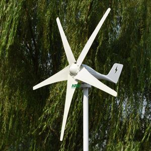 Wind Generators 400W 12V/24V 3 / 5 Blades For Home Residential Low Start Up Turbine Generator Kitaddmppt Boost Charge Controller Drop Dhamv