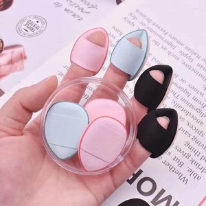 Makeup Sponges 3/10pcs Mini Size Professional Cosmetic Cushion Puff Concealer Foundation Detail Finger Set Sponge Beauty Tool