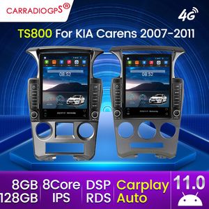 Kia Carens için Araba DVD Radyosu 2007-2011 MT/OCTA Çekirdek Android 11 Otomobil DVD GPS Navigasyon Oyuncu Deskless Araba Stereo Başlık