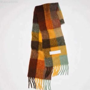 2024 New Fashion Men Ac and Women General Style Cashmere Scarf Blanket Women's Colorful