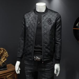 Men's Jacket Designer Trendy Brand Coat Men's Slim Fit 2023 Autumn/Winter New Combination Jacket Short and Handsome Top