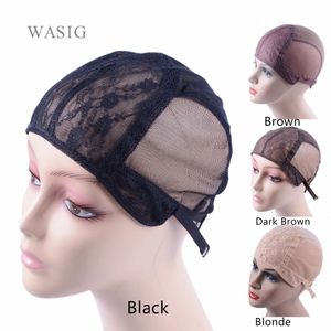 Wig Caps Lace Wig cap for making wigs with adjustable strap on the back weaving cap size SMLXL glueless wig caps hair net hairnets 231123