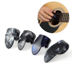 3 пальца + 1 большой палец акустическая ногтевая гитара выберет целлулоидный медиатор