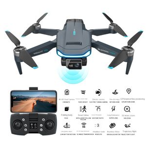 Mini fırçasız katlanır İHA GPS Çift Kamera Hava Fotoğrafçılık Quadcopter F194 Uzaktan Kumanda Uçak Toptan