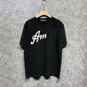 Erkek T Shirt Tasarımcı Tshirt Crewneck Pamuk Mektup Baskı T-Shirt Erkekler Kısa Kollu Yaz Sokak Test Tişört Tişört Erkek Moda Hip Hop Giyim