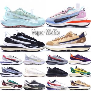 En VaporWafflexSacai Erkek Kadın Koşu Ayakkabıları LDV Waffle Gym Kırmızı Siyah Sakız Susam Mavisi Void Spor Fuşya Oyunu Royal Outdoor Sneakers Boyut 36-45