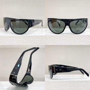 Marka Triumphal Arch Serisi Güneş Gözlüğü Kadın Tasarımcıları Moda Maskesi Güneş Gözlüğü Asetat Fiber Büyük Çerçeve Maske Gözlükleri Cl40272 Orijinal Gözlük Çanta ile Geliyor