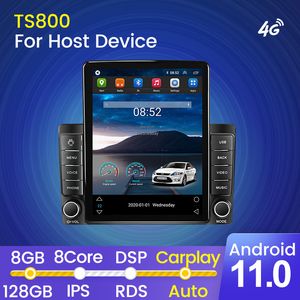 Araba DVD 128GB Android 12 8Core IPS RDS DSP Carplay Otomatik Evrensel Otomatik Stereo GPS Haritası Volkswagen Nissan Hyundai Kia Toyota Honda