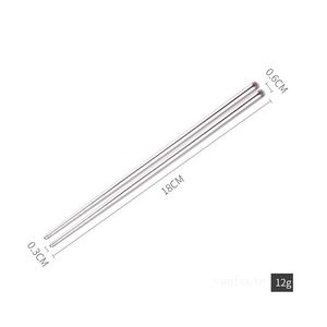 Hotel Restaurant Chopsticks Student Canteen Round Chopsticks Korean Stainless Steel Chopsticks LT378