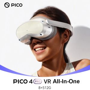 3D Gözlük Pico 4 Pro VR Allinon Sanal Gerçeklik 256 inç Hızlı LCD Ekran 105 ° FOV Kulaklık Steam Metaverse Oyunları 231123