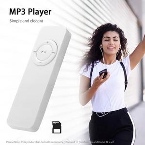 MP3 MP4-плееры MP3-плеер USB-музыкальный медиа-плеер Портативный музыкальный плеер с длинной полосой Студенческий спорт Бег Поддержка Walkman 32 ГБ TF Card Reader 231123