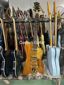 Özel Grand OEM Özel Vücut Gitar Yüksek Kaliteli Grets Elektro Gitar, Gülağacı Klavye, Bigby Tremolo Köprüsü