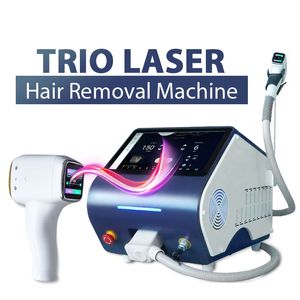 Высококачественные диодные лазерные волосы с удалением волос Снятие волос лазер не выносит 3 длина волны 755 нм 808 нм 1064 нм