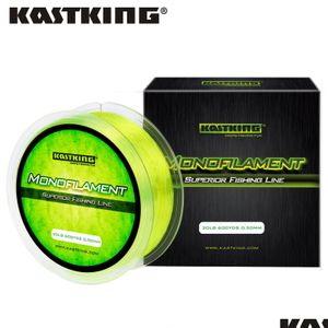 Örgü Hat Örgü Hat Kastking Marka Naylon Balıkçılık 275m 550m 4-30lb Monofilament Japonya Tuzlu Su Tatlı Su Damlası için Malzeme Hattı DHBT6