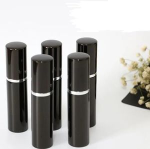 Black 5ML Hot Mini Portable Travel Refillable Perfume Atomizer Bottle For Spray Scent Pump Case 5ML Empty Bottles Home Fragrances
