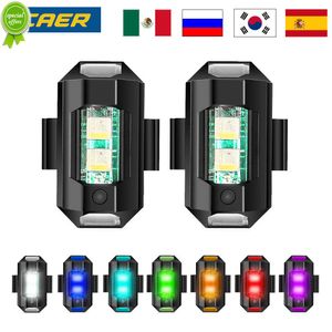 Универсальный светодиодный антиколлиений предупреждающий светильник мини-сигнальный светильник с стробоскопным светом 7 цветов Индикатор поворота мотоцикл мотоцикл
