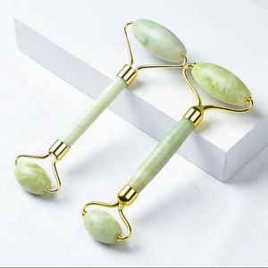 Натуральный Xiuyan Stone Jade Roller Face Care Care Care Massage