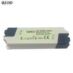 Sanpu LED Güç Kaynağı 12V 15W Sabit Voltaj Tek Çıkış İç Mekan Kullanımı IP44 Plastik Kabuk Küçük Boy PC15-W1V12274C