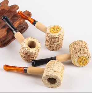 Acook Corn Cob Pipe Hospitality 3.14 в кукурузном ведре натуральный новичок одноразовый набор ручной работы ручной работы