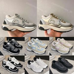 Tasarımcı Ayakkabı Erkek Kadınlar Sıradan Ayakkabı Buzağı Vintage Saborlar Yansıtıcı Süet Eğitmenler Deri Platform Ayakkabı Patchwork Leisure Spor Sneaker Altın Gümüş