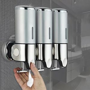 Liquid Soap Dispenser Bathroom Foam Hand Sanitizer Holder Wall Mount Shampoo Head Shower For Accessories 230425