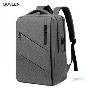 Рюкзак бизнес -рюкзак для мужчин многофункциональные водонепроницаемые сумки 2022 USB -зарядка ноутбук багпак модный обычный рюкзак мужчина 2023