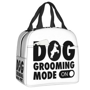 Ледовые пакеты/изотермические сумки для собак режим ухода за собаками на смешной милой домашней собаке Groomer Изолированная сумка для ланчи