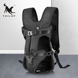 Dog Travel Outdoors TAILUP Adjustable Easy Pouch Backpack for Hiking Cycling Outdoor pet bag Shoulder Puppy 230424