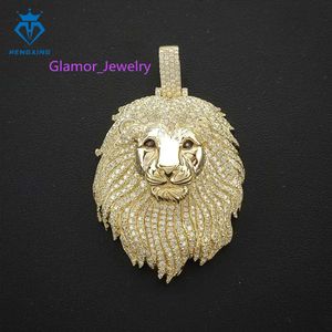 Lionwholesale Kolyeli Bir Moissanite Seti Avizeler Kolye Işıkları Vintage Mücevher Düşük Fiyat Moissanite Kolye Kolye