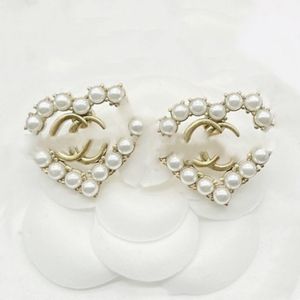 Lüks Kadın Moda Küpe Kalp Türü Tasarımcı Yüzükler Mektup Kolye En İyi Kalite Nişan Küpe Bayanlar Düğün Partisi Mücevher Hediye Aksesuarları DHL ÜCRETSİZ
