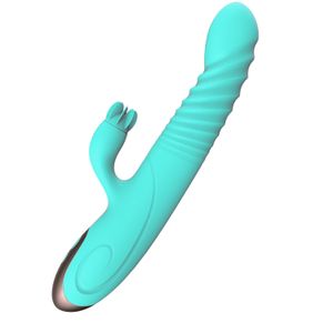 Vandox Massager G Spot Rabbit Roting Vibrator 10 скоростей 3 Мотор с двойным вибрирующим половым секс