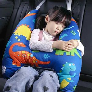 Cute Animal Pattern Kid Neck Head Support U-Shape Children Travel Pillow Cushion for Car Seat Safety Kids