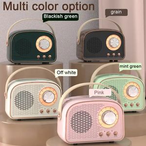 DW21 Wireless Bluetooth Speaker Classical Retro Music Player Large Sound Stereo Outdoor Portable Decoration Mini Speakers Travel Music Player