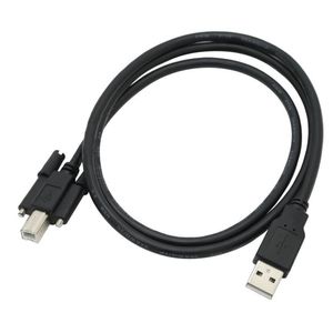 A-MALE'yi B-Male Baskı Veri Kablosu 1.5/3/5m'ye sabitlemek için vidalı USB-PRIMINTER CABLE 2.0