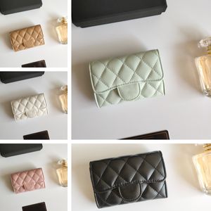 Kart sahipleri tasarımcılar kadın para çanta tasarımcı çantaları lüks cüzdan tasarımcı cüzdanlar yüksek kaliteli deri altın c harfi metalik sevimli çantalar lüks çanta