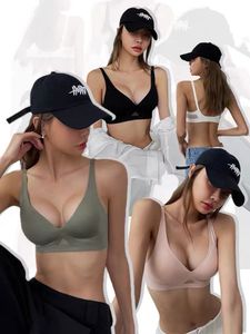 Bras Seamless for Women Wireless Underwear Push Up iere Deep V Bralette Comfort Female Thin Invisible Bra Sexy Lingerie 230426