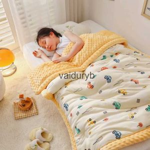Quilts Blankets Swaddling Winter Warm Baby Quilt Comforter Quilted Summer Soft Nap Cover Bed Thick Blanket Newborn Infant Swaddle Wrap Beddingvaiduryb