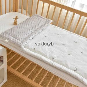 Paspaslar yatak keten beşik yatak yenidoğan kraddle karyolası uyku pedi sıcak yumuşak minky bebek yatak seti anaokuluyla vaiduryb