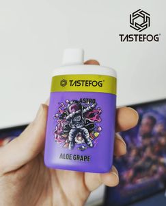 Tastefog Astro Tek Kullanımlık Vaper Pod 7000 Puflar Kutusu 2% 5% NIC Ücretsiz kordon